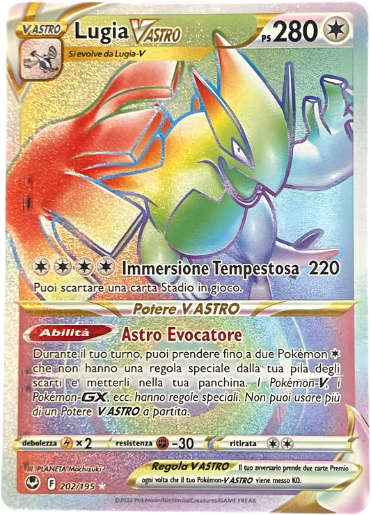 Carta Pokémon Lugia VStar 202/195